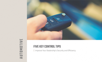 Five Key Control Tips for Automotive Dealerships