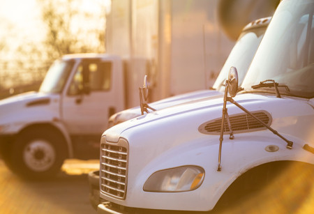 Fleet of tractor-trailers