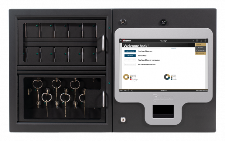 Guardian Edge VSP system with 12-key and 12-card modules